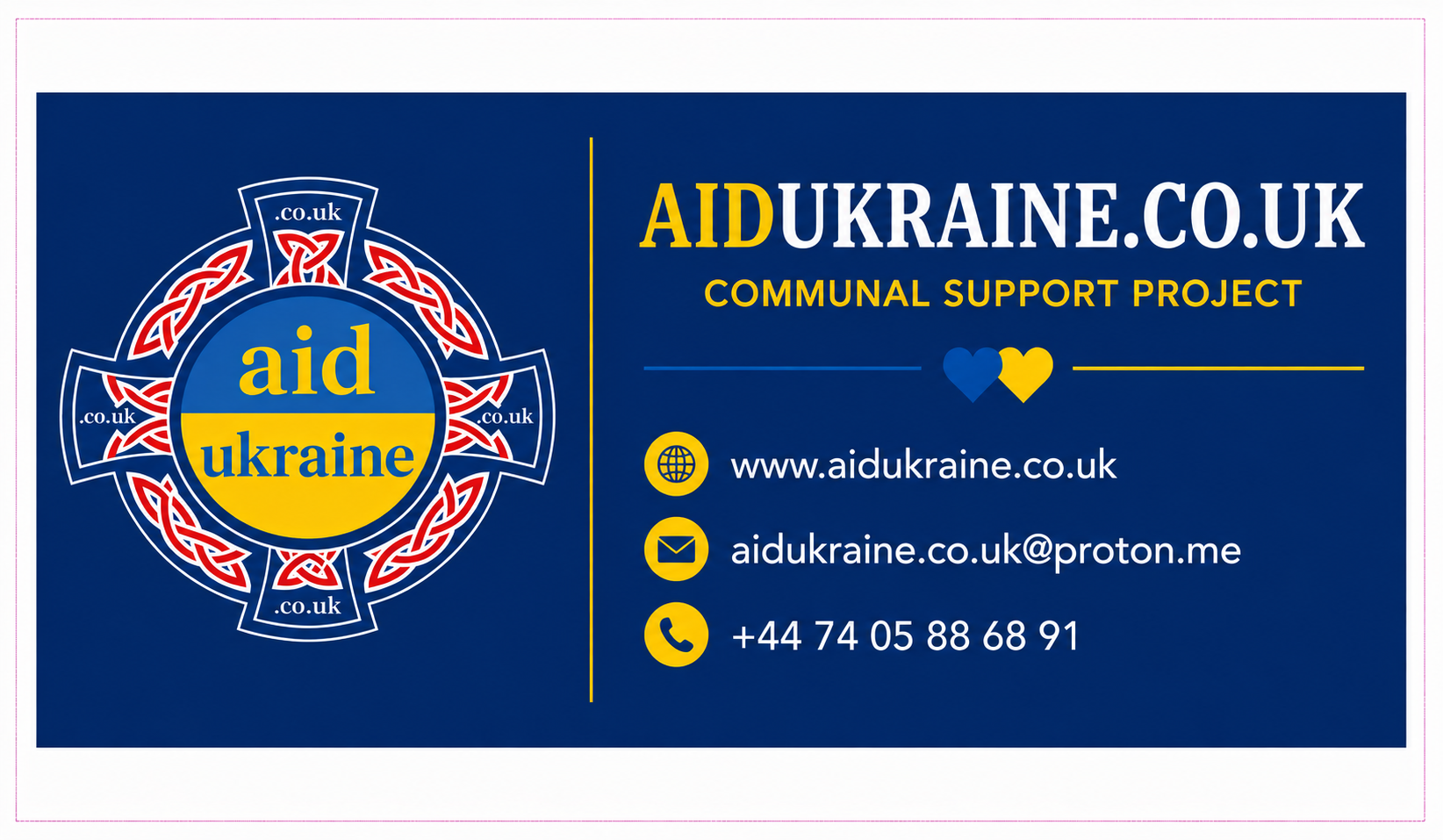 Aid Ukraine Contact Info